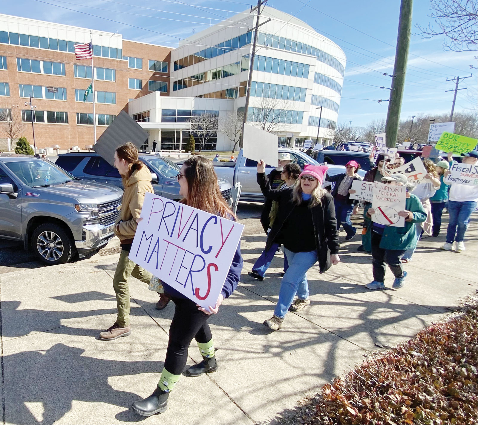 03-01-25-Protest-5-tle | News, Sports, Jobs - News and Sentinel
